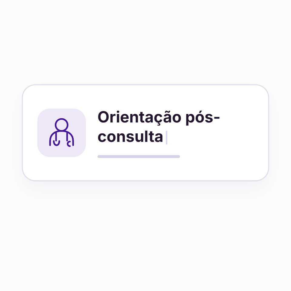 Prévia da demonstração da Nimbia aplicando contexto na conversa